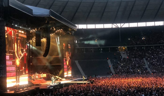 Guns n Roses Live im Olympiastadion. 